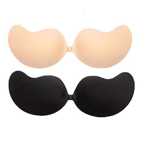 Deep V Sticky Bra