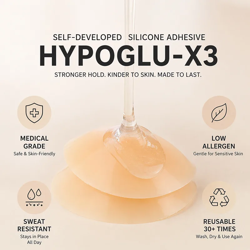 Silicone Adhesive Nipple Covers