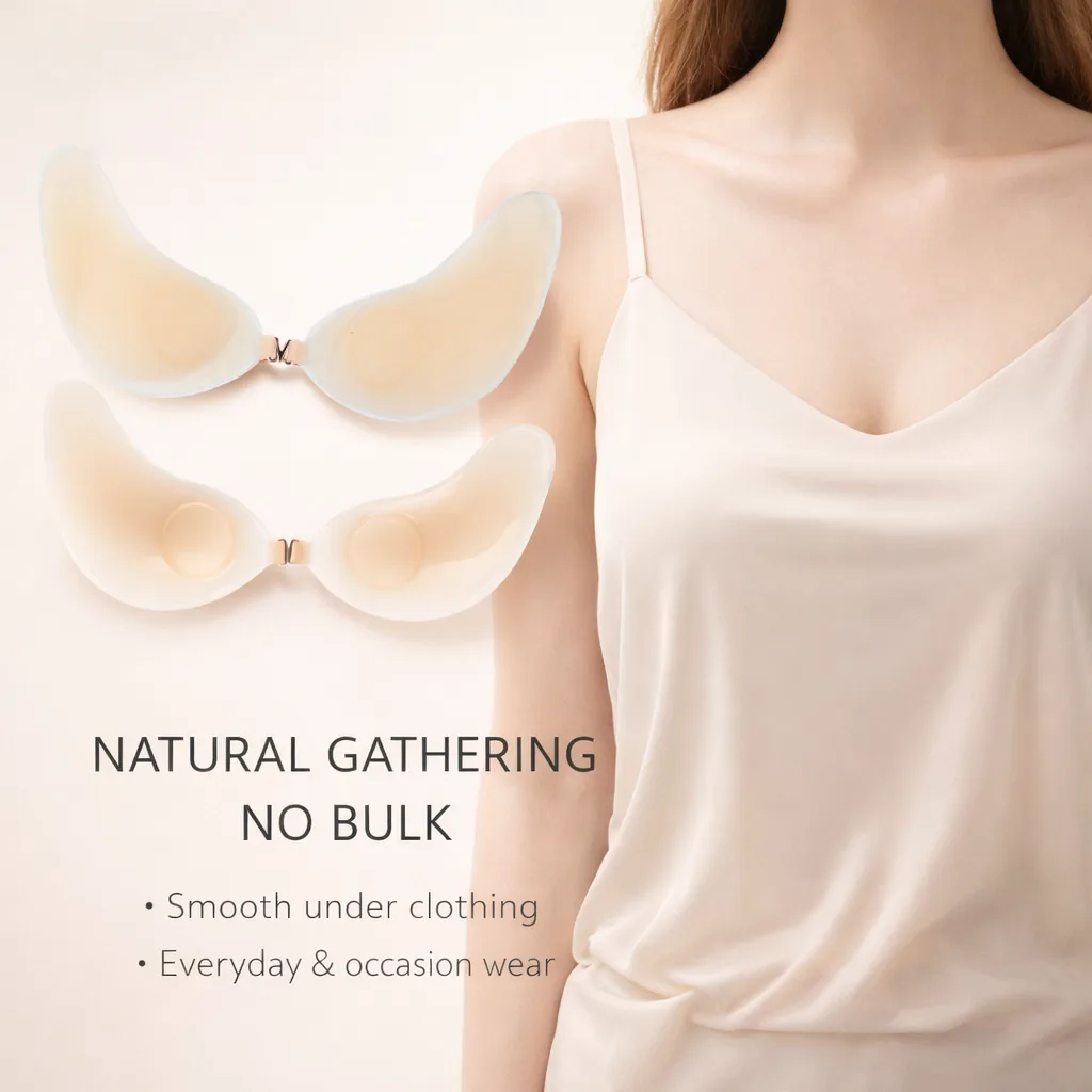 long spoon cup bra, spoon shape adhesive bra, invisible bra, adhesive bra, silicone bra, strapless bra, backless bra, push up bra, lift bra, sticky bra, self adhesive bra, invisible push up bra, silicone adhesive inserts, breast lift pads, strapless push up bra, backless adhesive bra, seamless bra, deep V bra, cleavage bra, reusable bra, washable adhesive bra, lightweight bra, thin silicone bra, wedding bra, bridal bra, party wear bra, low cut bra solution, invisible bra for dress, support bra without straps, natural lift bra, skin friendly bra, sweatproof adhesive bra, waterproof silicone bra, comfortable adhesive bra, invisible breast pads, strapless silicone bra inserts, lift up bra pads, stick on bra, backless dress bra solution, gathering bra, side lifting bra, front clasp bra