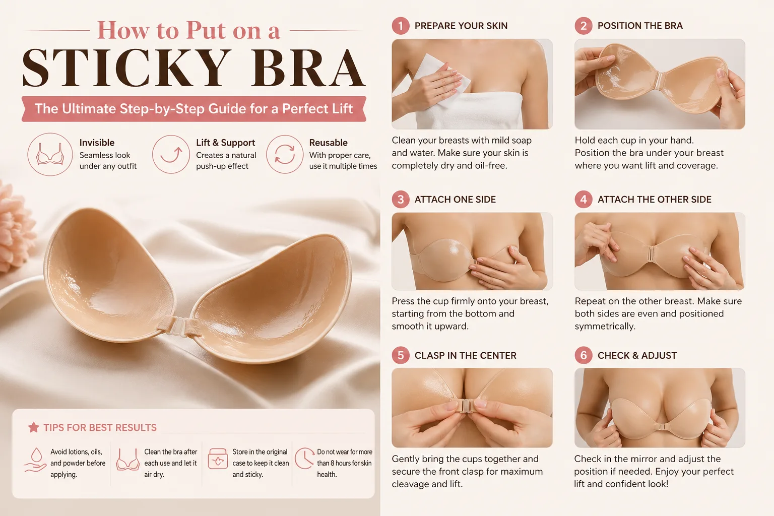 How to Put on a Sticky Bra: The Ultimate Step-by-Step Guide for a Perfect Lift