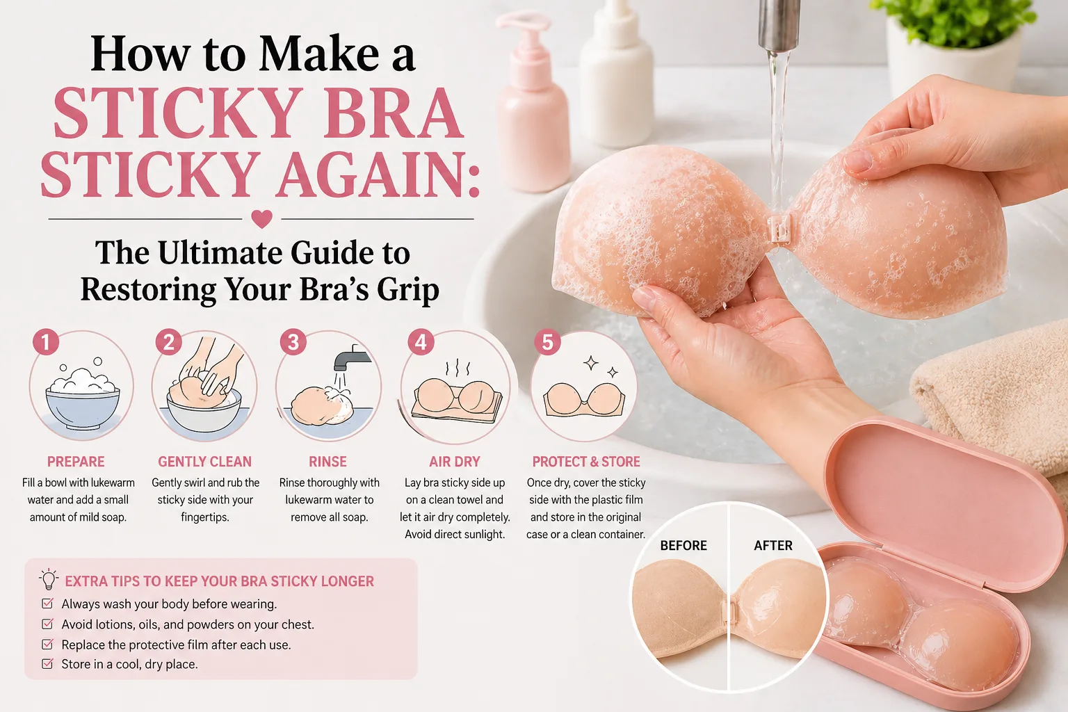 How to Make a Sticky Bra Sticky Again: The Ultimate Guide to Restoring Your Bra’s Grip