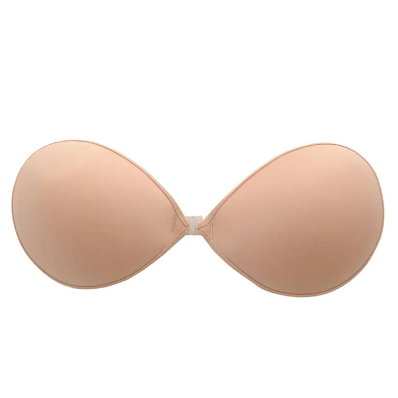 Strapless Backless Fabric Adhesive Bra