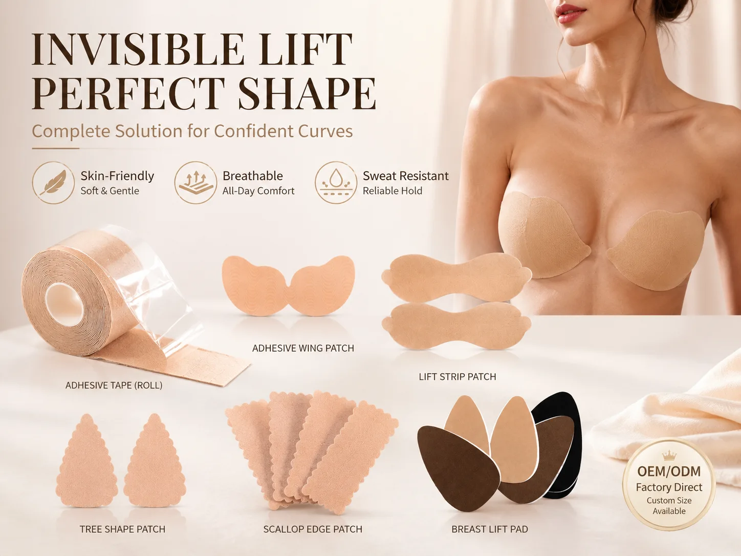 Best Breast Tape Design in 2026 – The Future of Invisible Support & Comfort