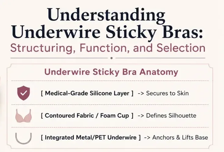 Understanding Underwire Sticky Bras: Structuring, Function, and Selection