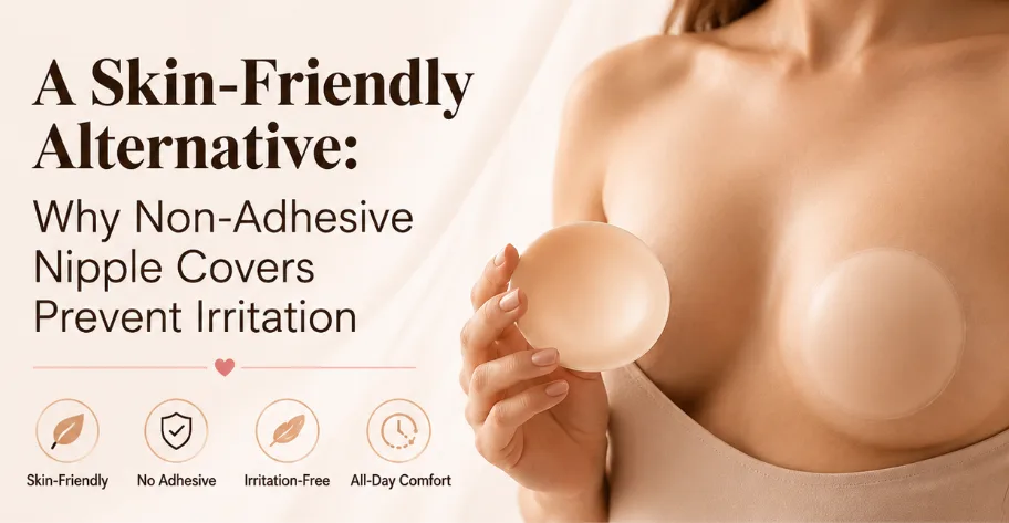 A Skin-Friendly Alternative: Why Non-Adhesive Nipple Covers Prevent Irritation