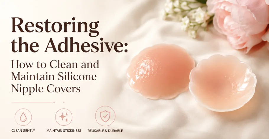 Restoring the Adhesive: How to Clean and Maintain Silicone Nipple Covers