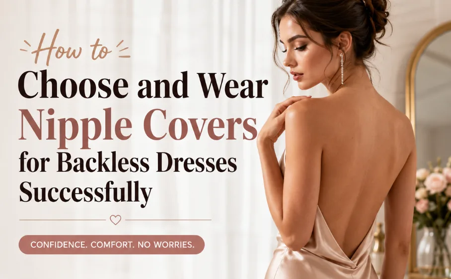 How to Choose and Wear Nipple Covers for Backless Dresses Successfully