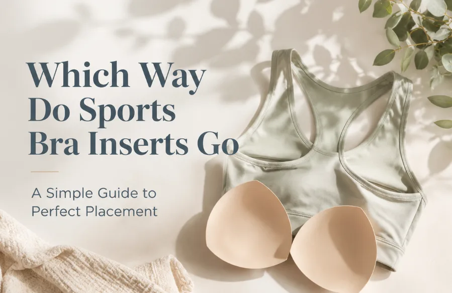 Which Way Do Sports Bra Inserts Go