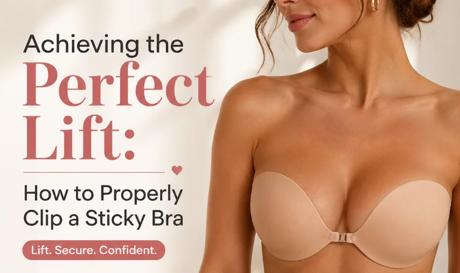 Achieving the Perfect Lift: How to Properly Clip a Sticky Bra