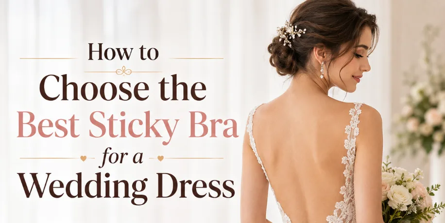 How to Choose the Best Sticky Bra for a Wedding Dress